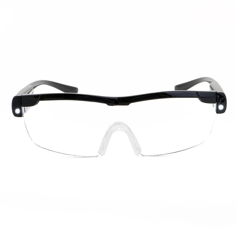 LED Lighted Magnifying Glasses – Hands-Free Eyeglass Magnifier for Reading & Close-Up Work